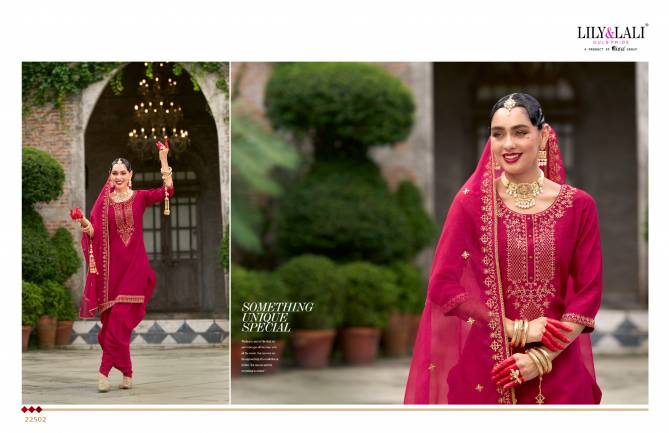 Karwa Special 2 By Lily And Lali Designer Readymade Suits Wholesale Price In Surat